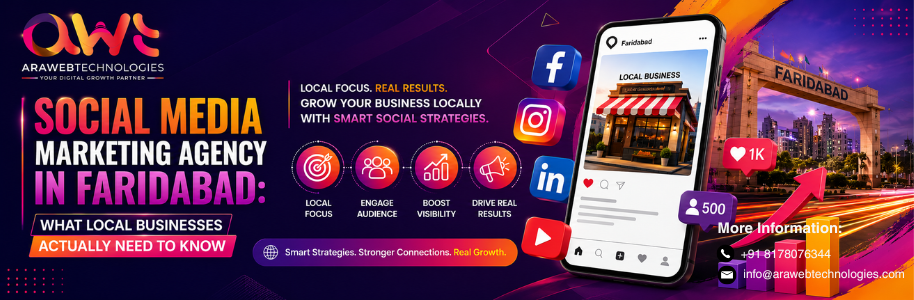 Social Media Marketing Agency in Faridabad – Ara Web Technologies